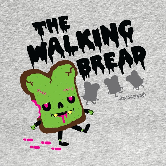 The Walking Bread by toddgoldmanart